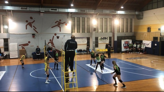 Volleyball K18: ΑΕΚ – ΑΟΚΑΡΕΑ 3-1