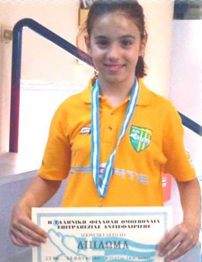 Η Χριστίνα Σεβνταγιάν μας έφερε το Αργυρό Μετάλλιο του διπλού Πανκορασίδων από το  Πανελλήνιο Πρωτάθλημα 2010